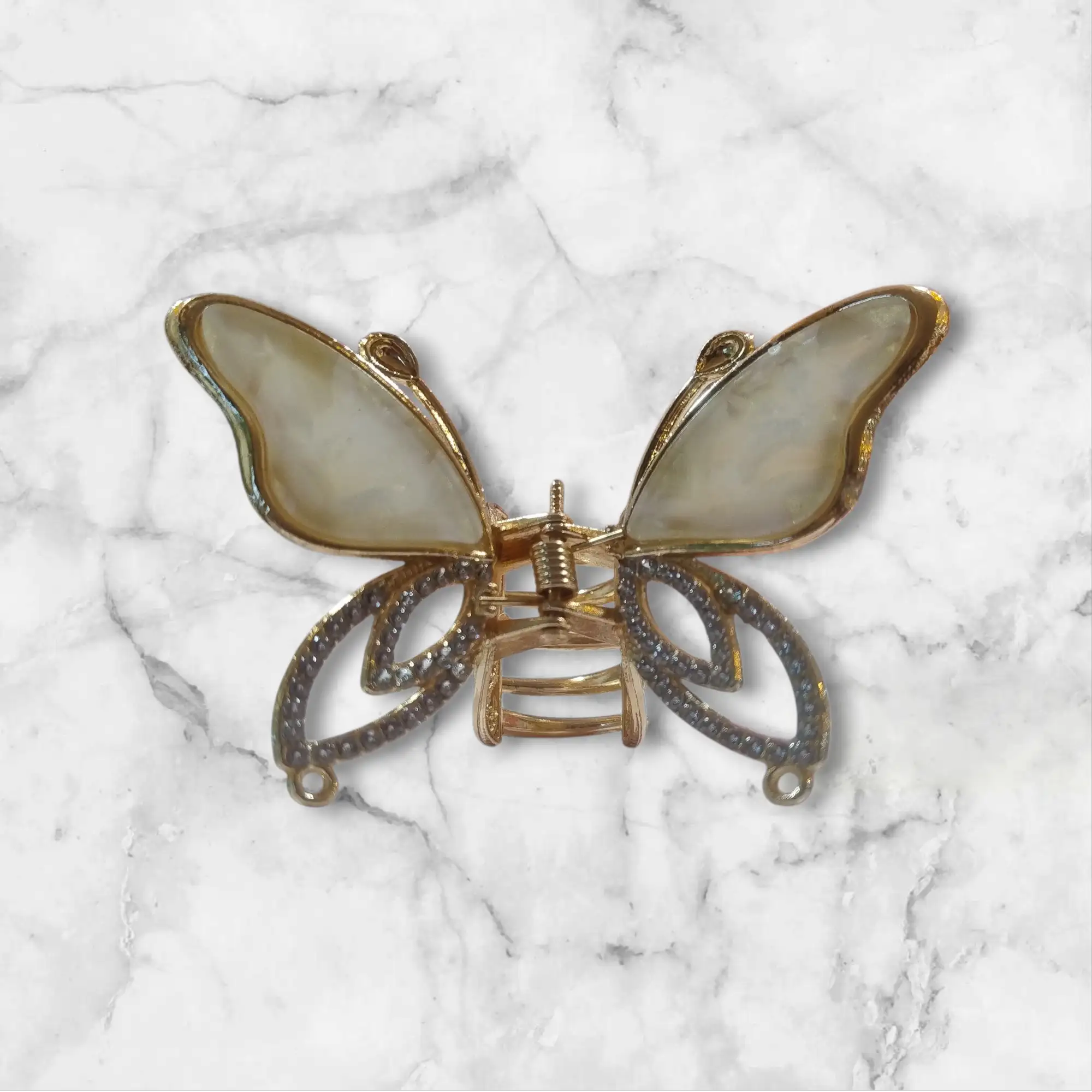 Hebilla Mariposa Dorada